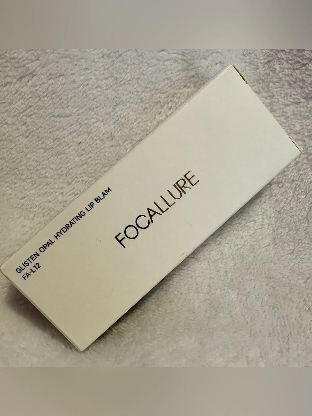 Focallure Lip Balm in White with Gold Lettering